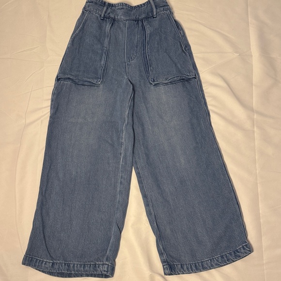 YFB Denim - Casual Blue Wide-Leg Jeans for Women